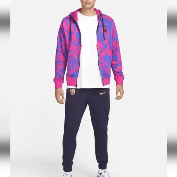 Nike FC Barcelona Hoodie Size S ⚽️ - Picture 4 of 8